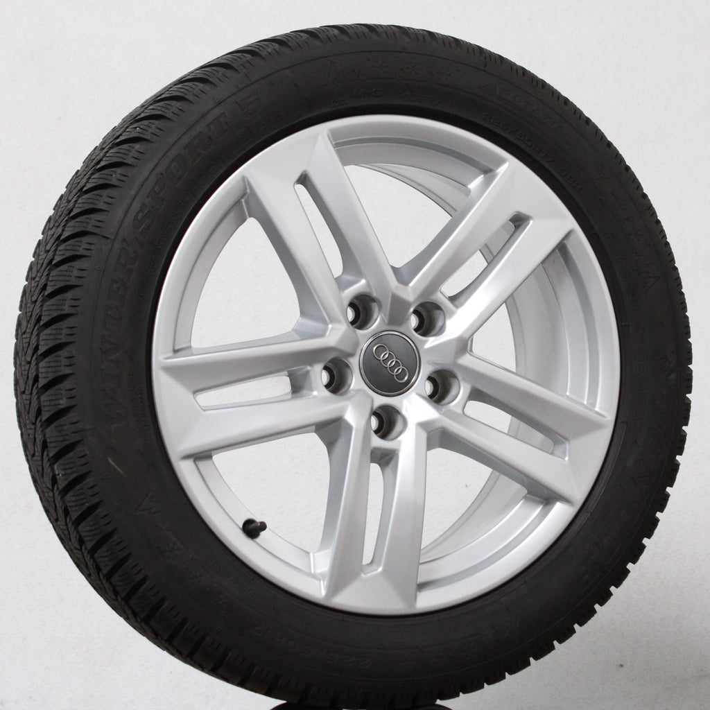 17 Zoll original Audi A4 S4 8W B9 8W0601025P Alufelgen Winterreifen (27f13)