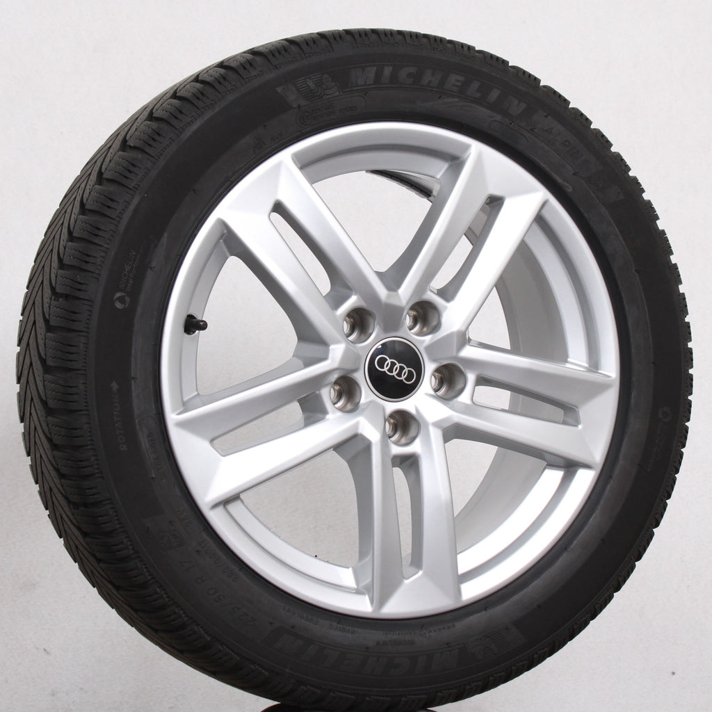 17 Zoll original Audi A4 S4 8W B9 8W0601025P Alufelgen Winterreifen (99299)