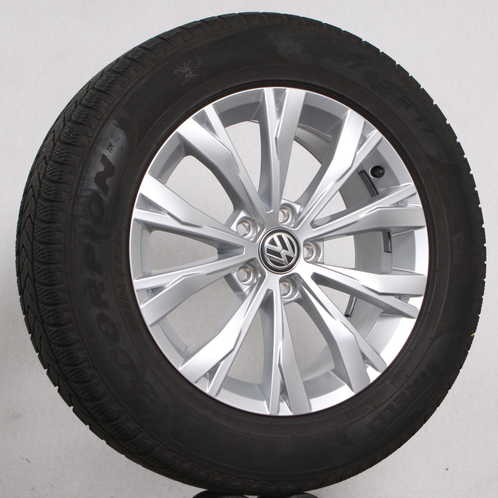 17 Zoll original VW Tiguan ll Allspace 5NA 5NA601025 Alufelgen Winterreifen (bca61)