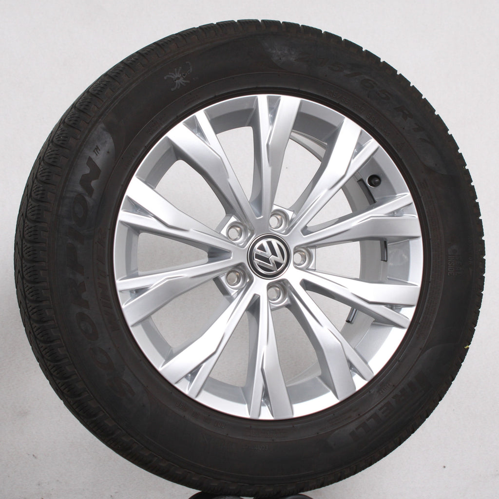 17 Zoll original VW Tiguan ll Allspace 5NA 5NA601025 Alufelgen Winterreifen (bca61)