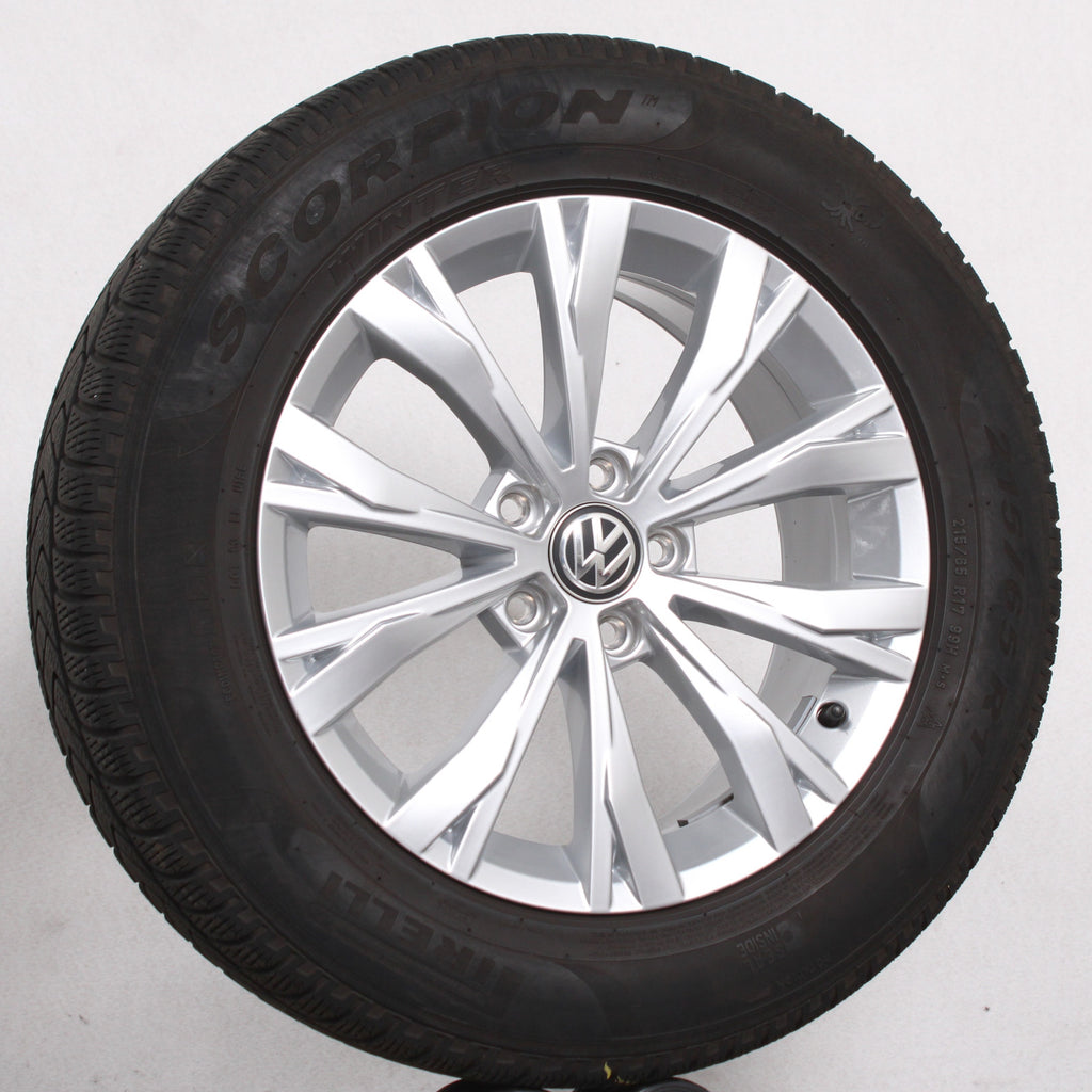 17 Zoll original VW Tiguan ll Allspace 5NA 5NA601025 Alufelgen Winterreifen (bca61)