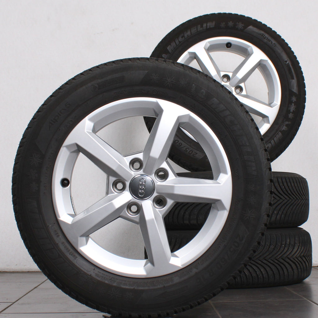 16 Zoll original Audi Q2 GA 81A071496A Alufelgen Winterreifen (2962e)