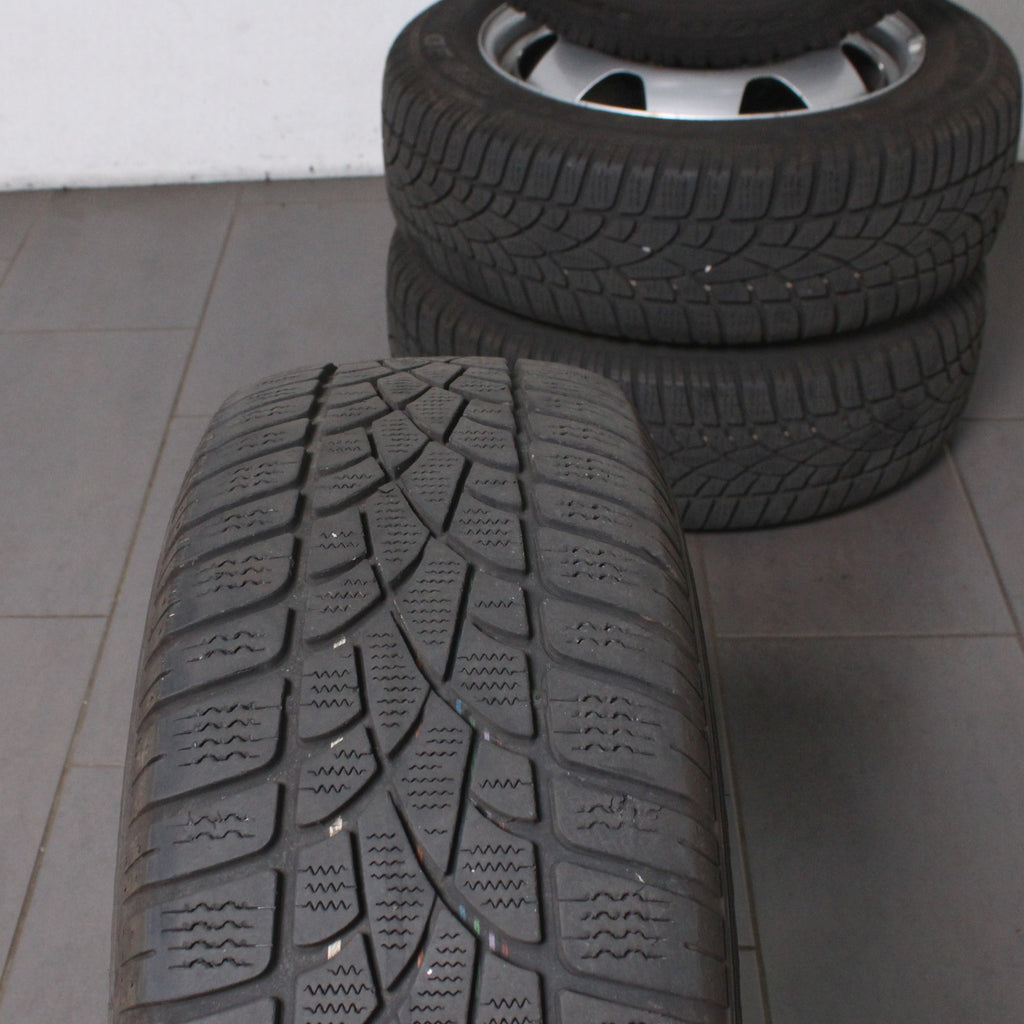 16 Zoll original VW T5 T6 T6.1 7H0601027D Stahlfelgen Winterreifen (328a1)
