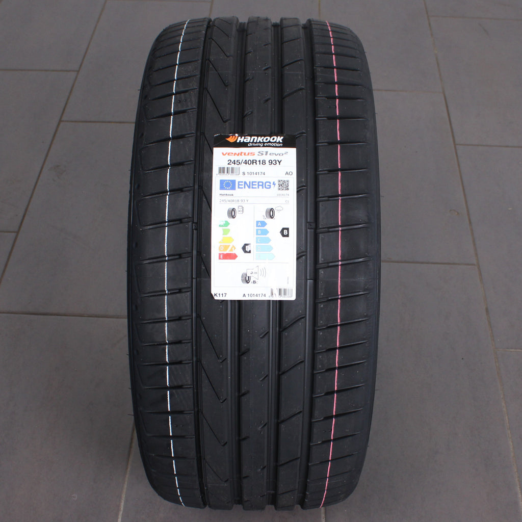 1 Stück Hankook Ventus S1 evo2 (K117) 245 40 R18 97Y XL AO Sommerreifen (807d9)