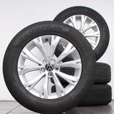 17 Zoll original VW Tiguan ll Allspace 5NA 5NA601025 Alufelgen Winterreifen (c6045)