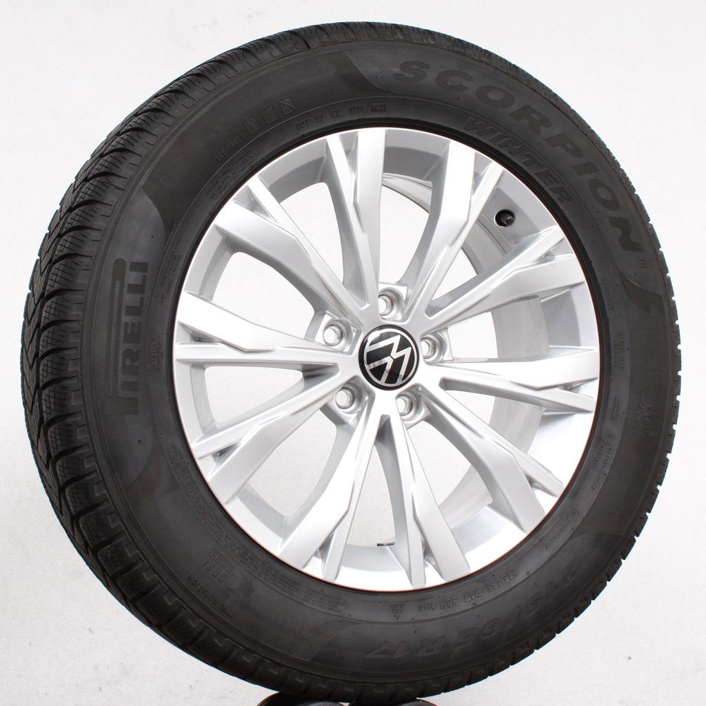 17 Zoll original VW Tiguan ll Allspace 5NA 5NA601025 Alufelgen Winterreifen (c6045)