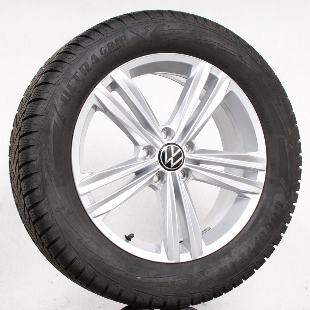 18 Zoll original VW Tiguan ll Allspace 5NA601025M Alufelgen Winterreifen (f1ba7)