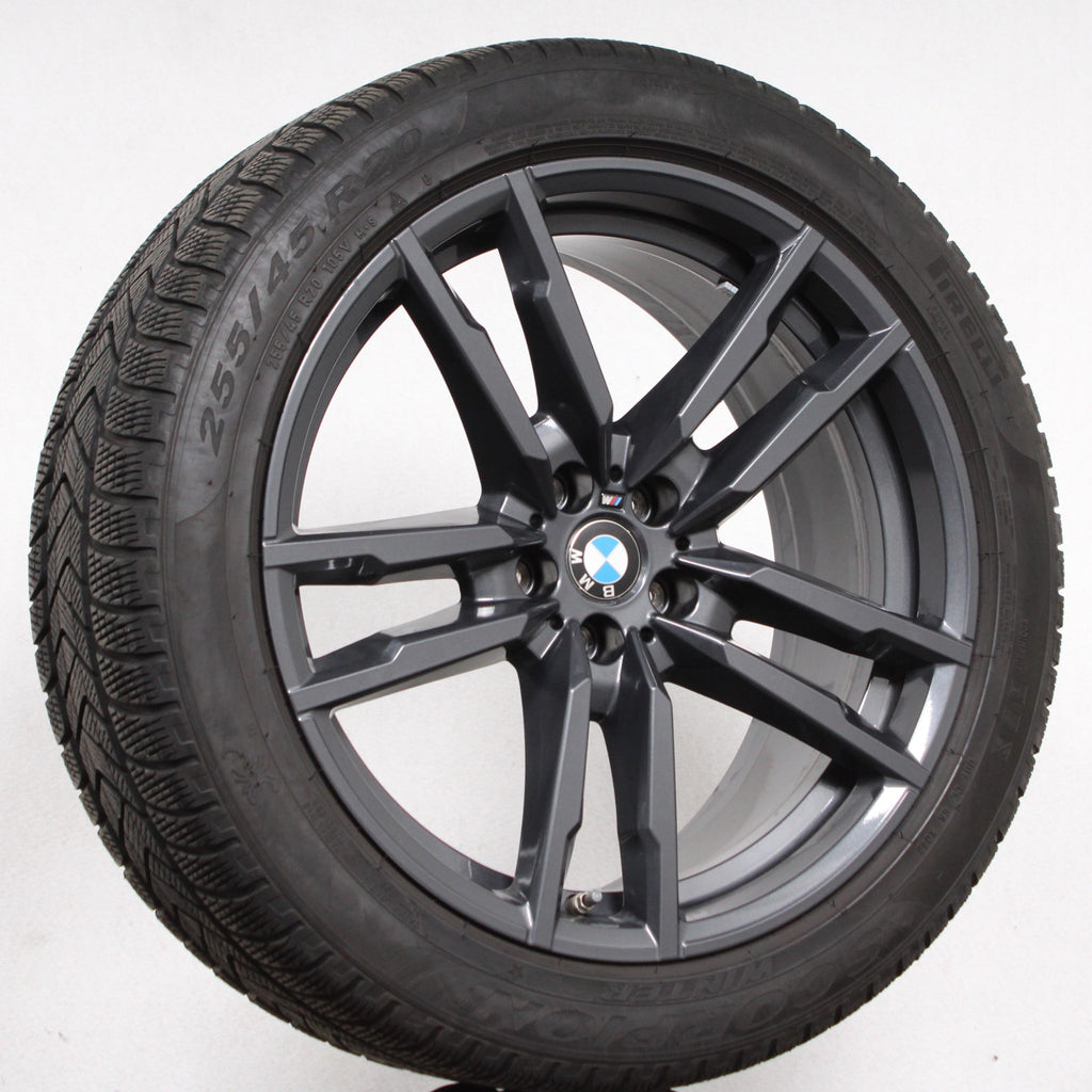 20 Zoll original BMW X3M F97 X4M F98 Styling M764 8059723 Alufelgen Winterreifen (328a3)
