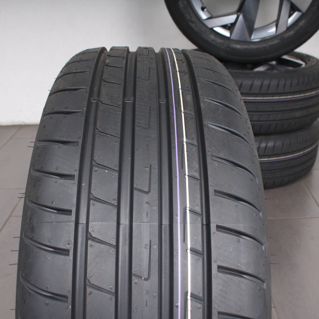 19 Zoll original Skoda Kodiaq II 57H601025A Alufelgen Sommerreifen (7d921)