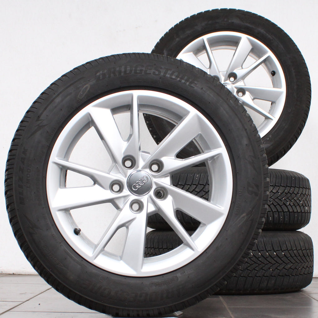 16 Zoll original Audi A4 8W B9 8W0601025B Alufelgen Winterreifen (3020e)