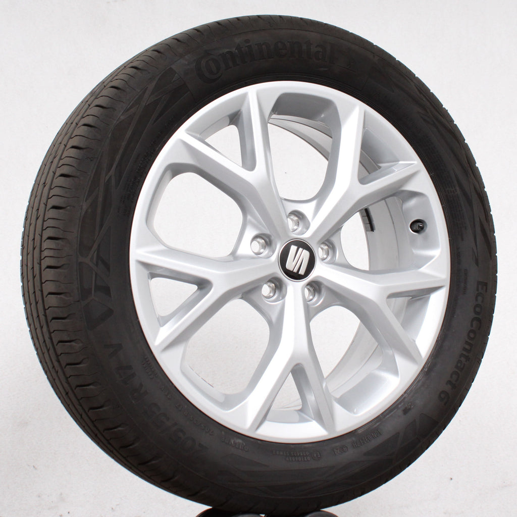 17 Zoll original Seat Arona KJ7 6F9601025H Alufelgen Sommerreifen (83e4e)