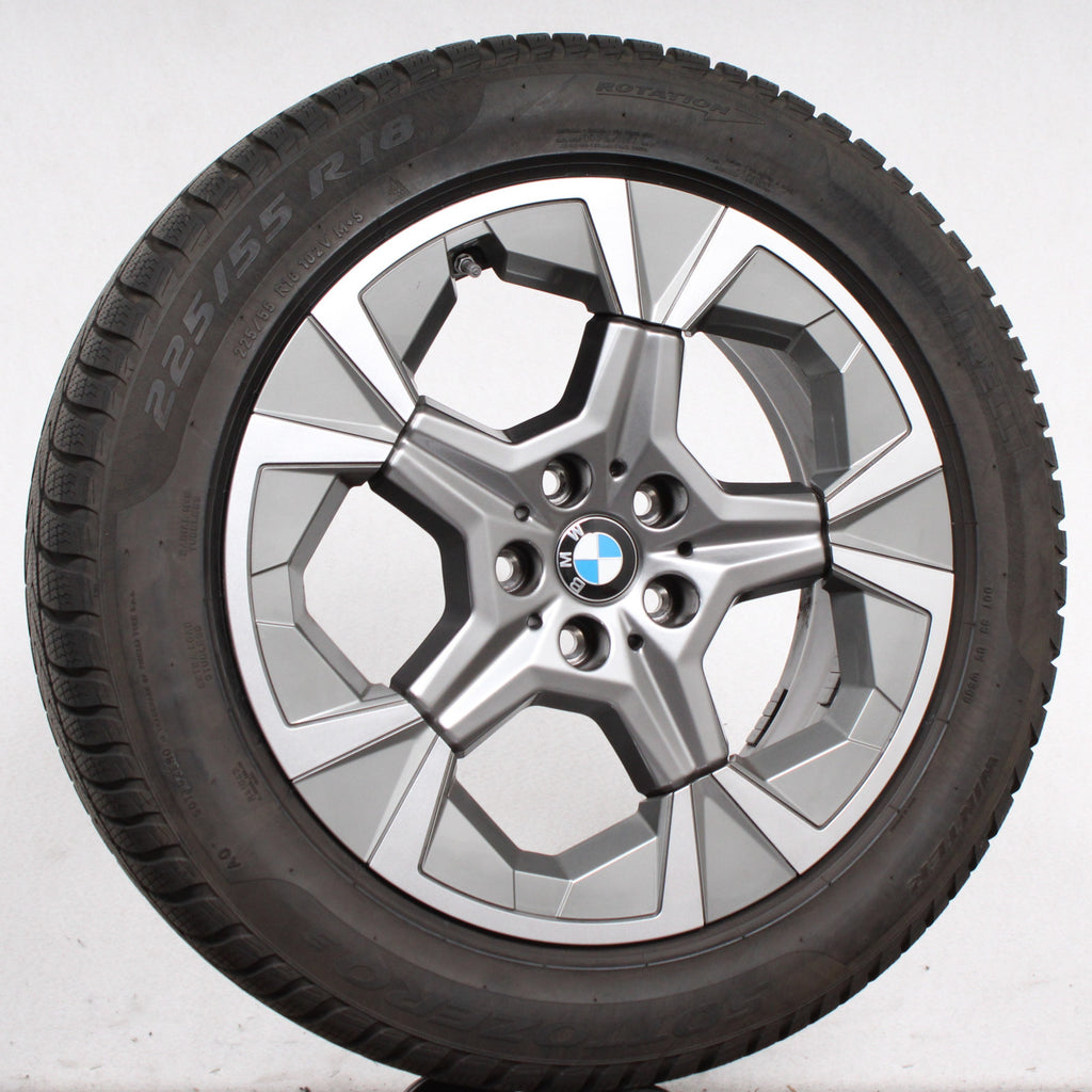 18 Zoll original BMW X1 U11 iX1 U11 X2 U10 6898040 Alufelgen Winterreifen (a5ac8)