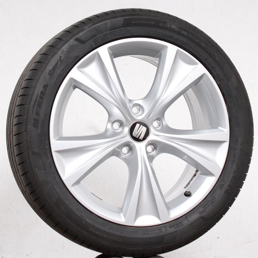 17 zoll original Seat Leon Mk4 KL 5FA601025C Alufelgen Sommerreifen (7f749)