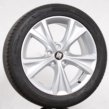 Laden Sie das Bild in den Galerie-Viewer, 17 zoll original Seat Leon Mk4 KL 5FA601025C Alufelgen Sommerreifen (7f749)