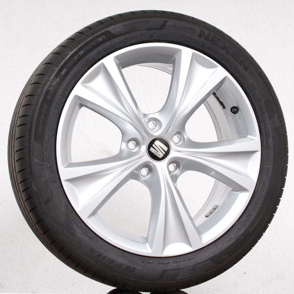 17 zoll original Seat Leon Mk4 KL 5FA601025C Alufelgen Sommerreifen (7f749)