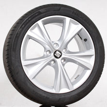 Laden Sie das Bild in den Galerie-Viewer, 17 zoll original Seat Leon Mk4 KL 5FA601025C Alufelgen Sommerreifen (7f749)