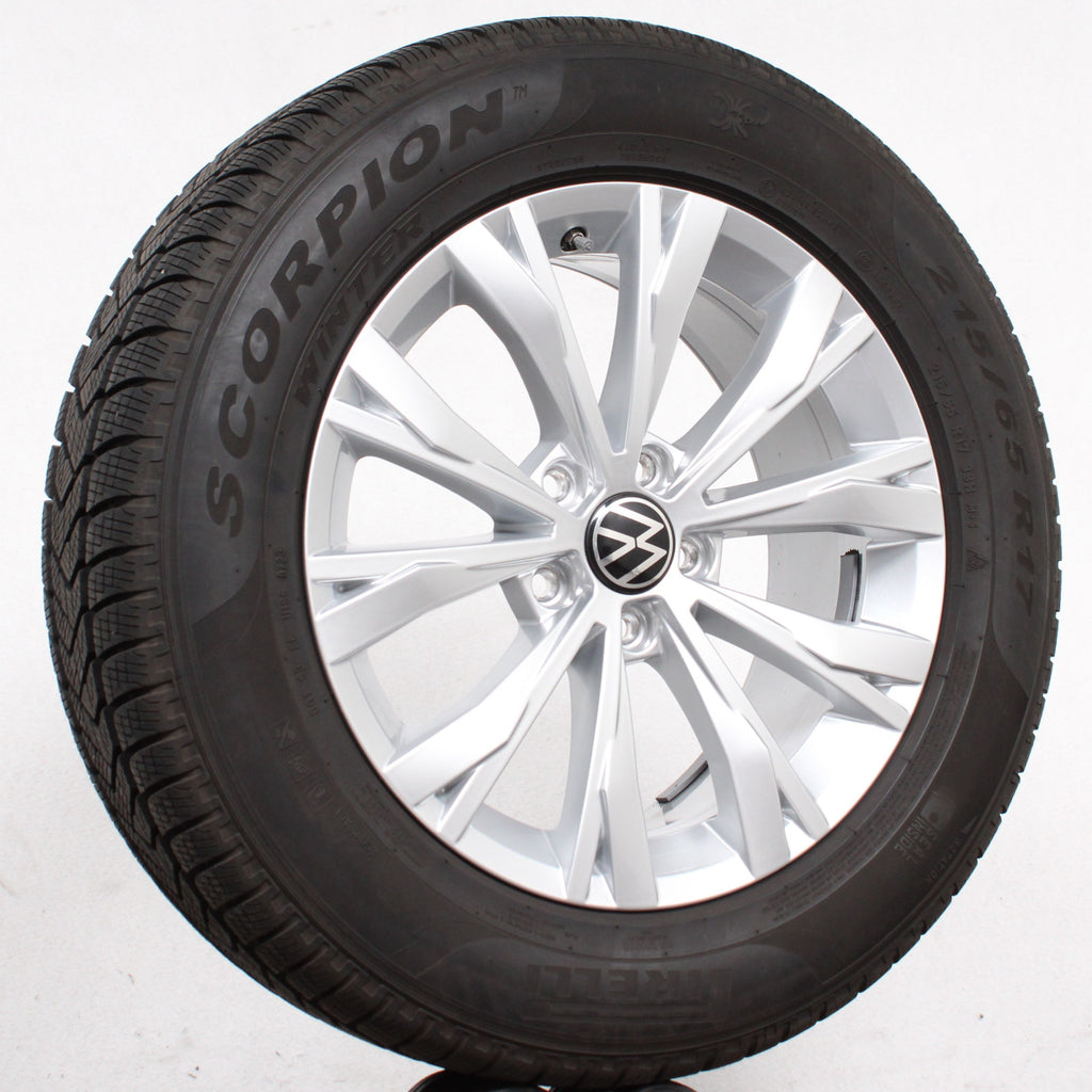 17 Zoll original VW Tiguan ll Allspace 5NA Alufelgen Winterreifen (20106)