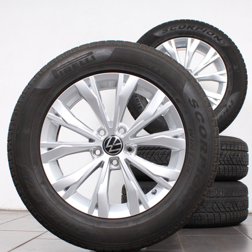 17 Zoll original VW Tiguan ll Allspace 5NA Alufelgen Winterreifen (20106)