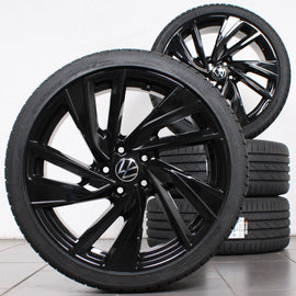 19 Zoll original VW Golf VIII 8 5H0601025R Adelaide Alufelgen Sommerreifen (9fe06)
