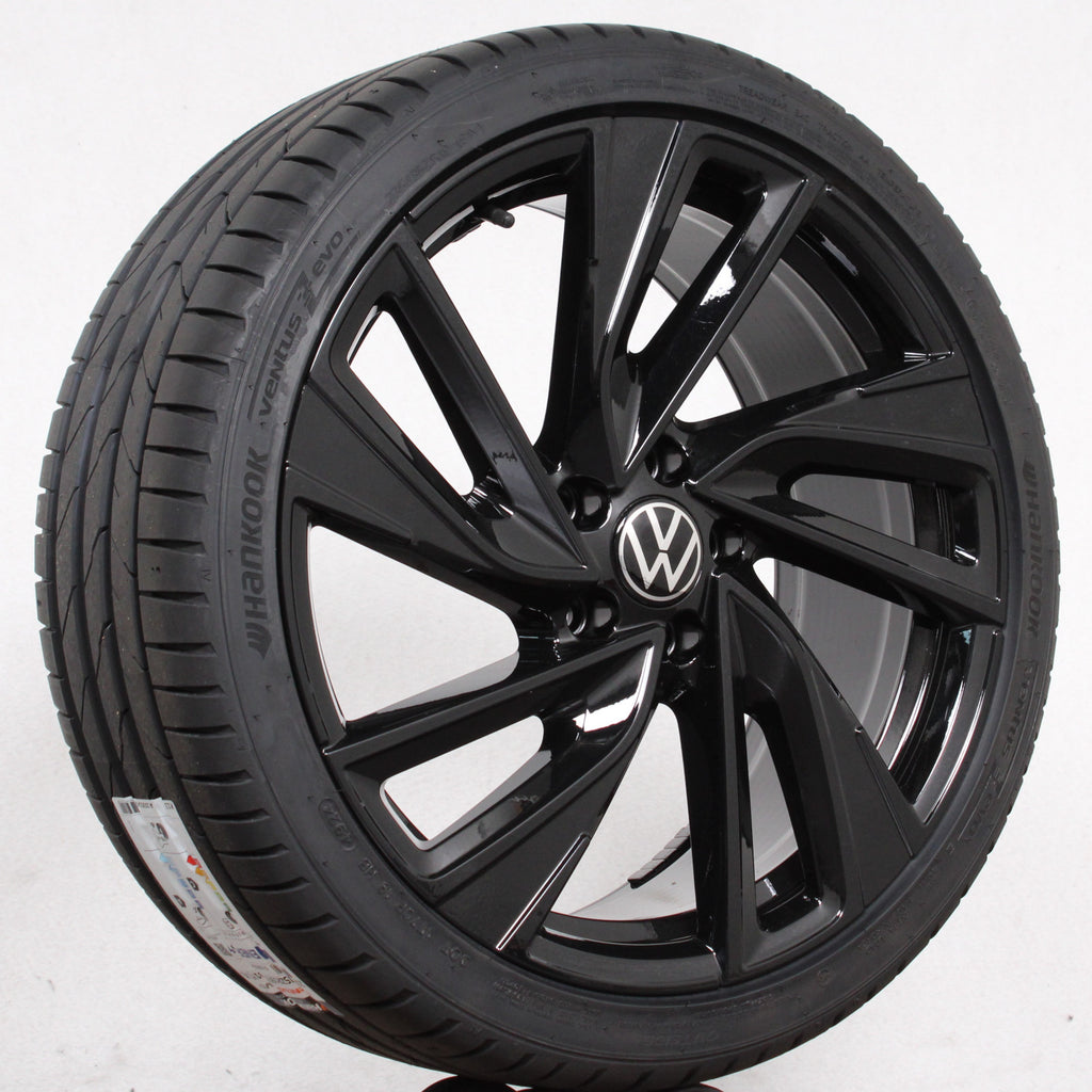19 Zoll original VW Golf VIII 8 5H0601025R Adelaide Alufelgen Sommerreifen (9fe06)