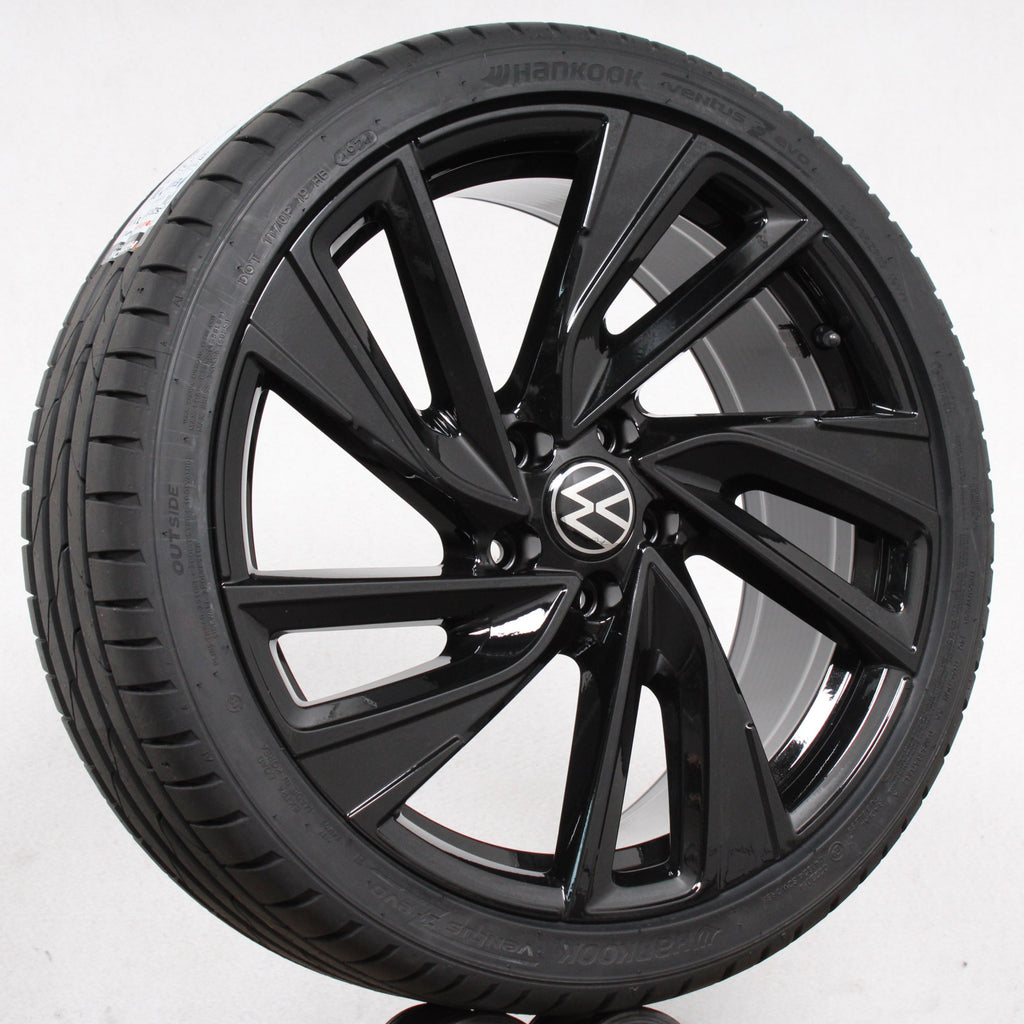 19 Zoll original VW Golf VIII 8 5H0601025R Adelaide Alufelgen Sommerreifen (9fe06)