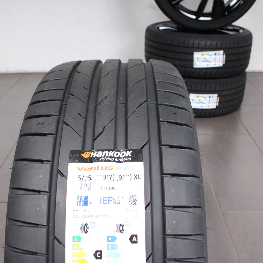 19 Zoll original VW Golf VIII 8 5H0601025R Adelaide Alufelgen Sommerreifen (9fe06)