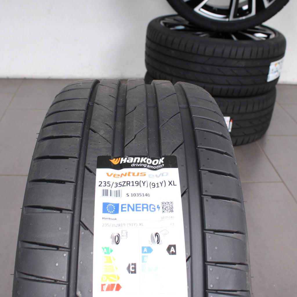 19 Zoll original VW Golf VIII 8 5H0601025R Adelaide Alufelgen Sommerreifen (67734)