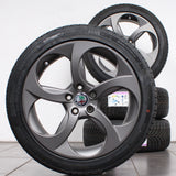 18 Zoll original Alfa Romeo Giulia Type 952 156109961 Alufelgen Winterreifen (6e439)