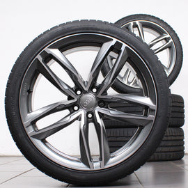 20 Zoll Audi A6 S6 4G KBA 50420 GMP Alufelgen Sommerreifen (eb331)