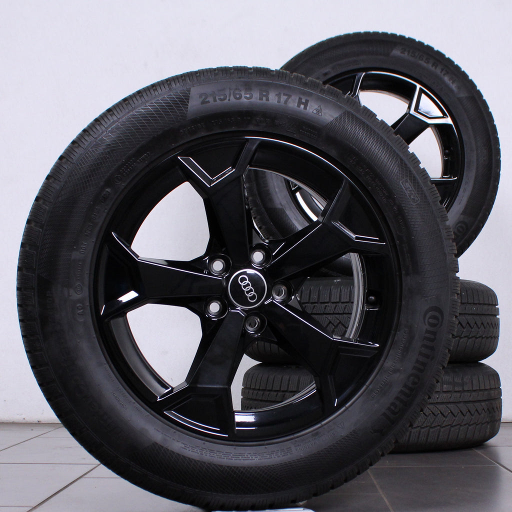 17 Zoll original Audi Q3 F3 II 83A 83A601025AL Alufelgen Winterreifen (43e95)