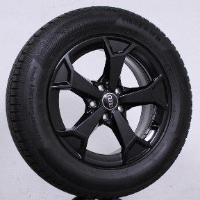 17 Zoll original Audi Q3 F3 II 83A 83A601025AL Alufelgen Winterreifen (43e95)