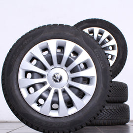 15 Zoll original VW Polo Skoda Skoda Fabia 6C0601027G Stahlfelgen Winterreifen (146f5)