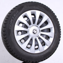 Laden Sie das Bild in den Galerie-Viewer, 15 Zoll original VW Polo Skoda Skoda Fabia 6C0601027G Stahlfelgen Winterreifen (146f5)