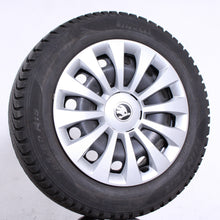 Laden Sie das Bild in den Galerie-Viewer, 15 Zoll original VW Polo Skoda Skoda Fabia 6C0601027G Stahlfelgen Winterreifen (146f5)