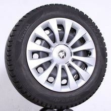 Laden Sie das Bild in den Galerie-Viewer, 15 Zoll original VW Polo Skoda Skoda Fabia 6C0601027G Stahlfelgen Winterreifen (146f5)