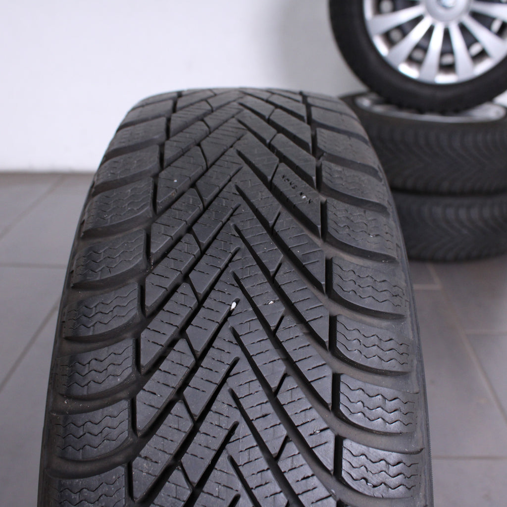 15 Zoll original VW Polo Skoda Skoda Fabia 6C0601027G Stahlfelgen Winterreifen (146f5)