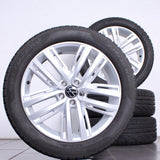 19 Zoll Original VW Tiguan II AD1 & Allspace 5NA601025F Alufelgen Winterreifen (ae729)