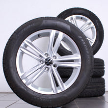 Laden Sie das Bild in den Galerie-Viewer, 18 Zoll original VW Tiguan ll Allspace 5NA601025AQ Alufelgen Winterreifen (42449)