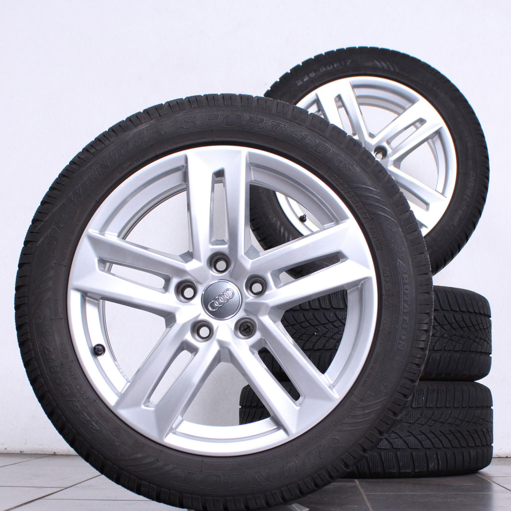 17 Zoll original Audi A4 S4 8W B9 8W0601025P Alufelgen Winterreifen (9d8c2)