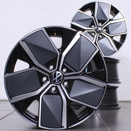 18 Zoll original VW Golf 8 VIII 5H 5H0601025AR Leeds Alufelgen (dc412)