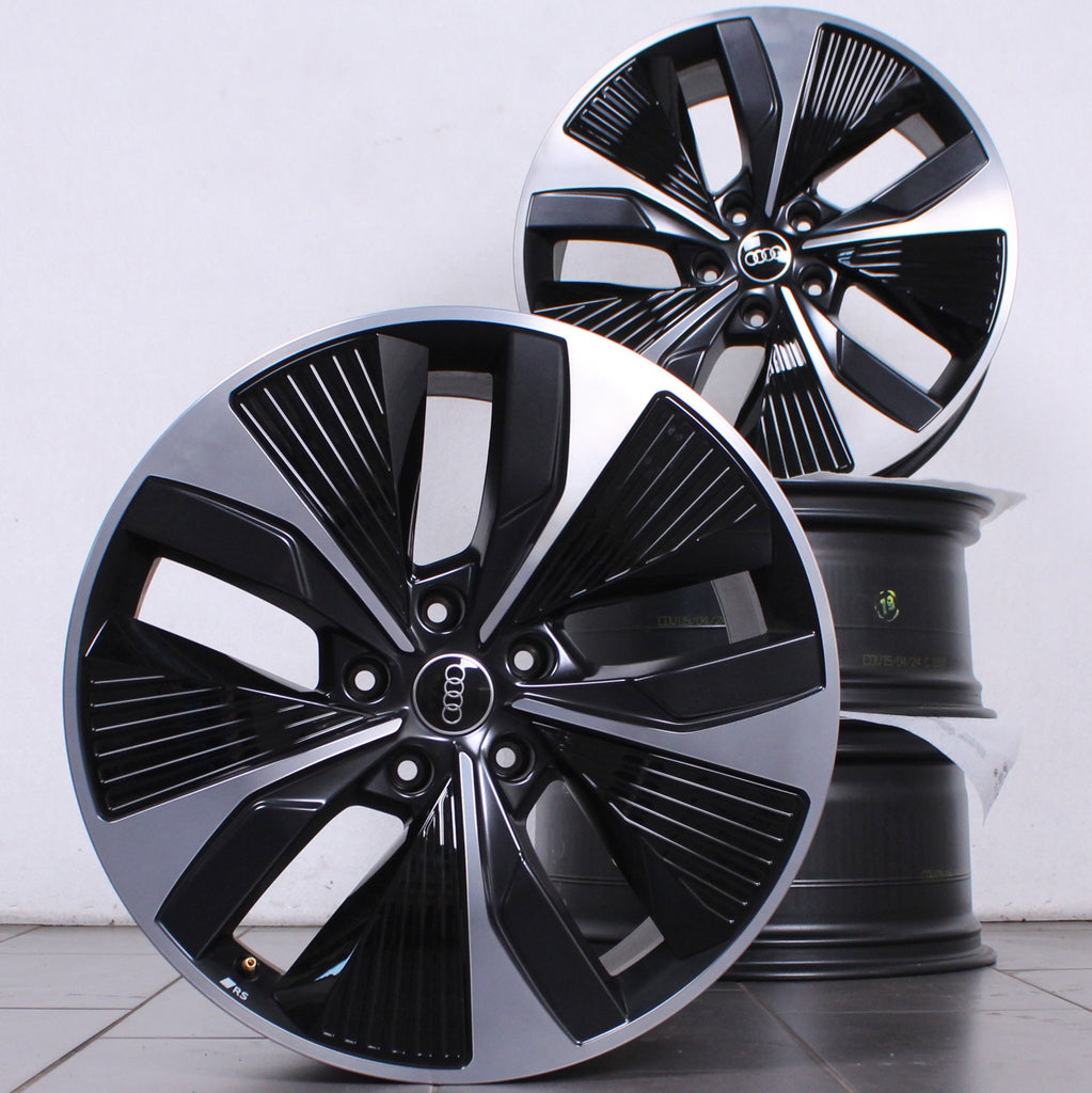 21 Zoll original Audi Q6 SQ6 e-tron GF 85H601025AR 85H601025AQ Alufelgen (e91e9)