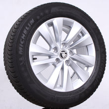 Laden Sie das Bild in den Galerie-Viewer, 16 Zoll original Skoda Octavia Mk4 A8 5E0601025BA Alufelgen Winterreifen (58a4b)