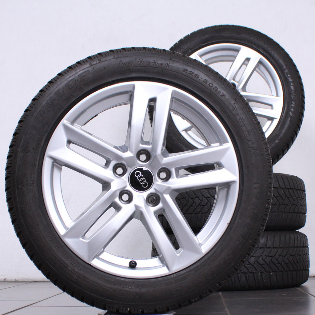 17 Zoll original Audi A4 S4 8W B9 8W0601025P Alufelgen Winterreifen (34663)