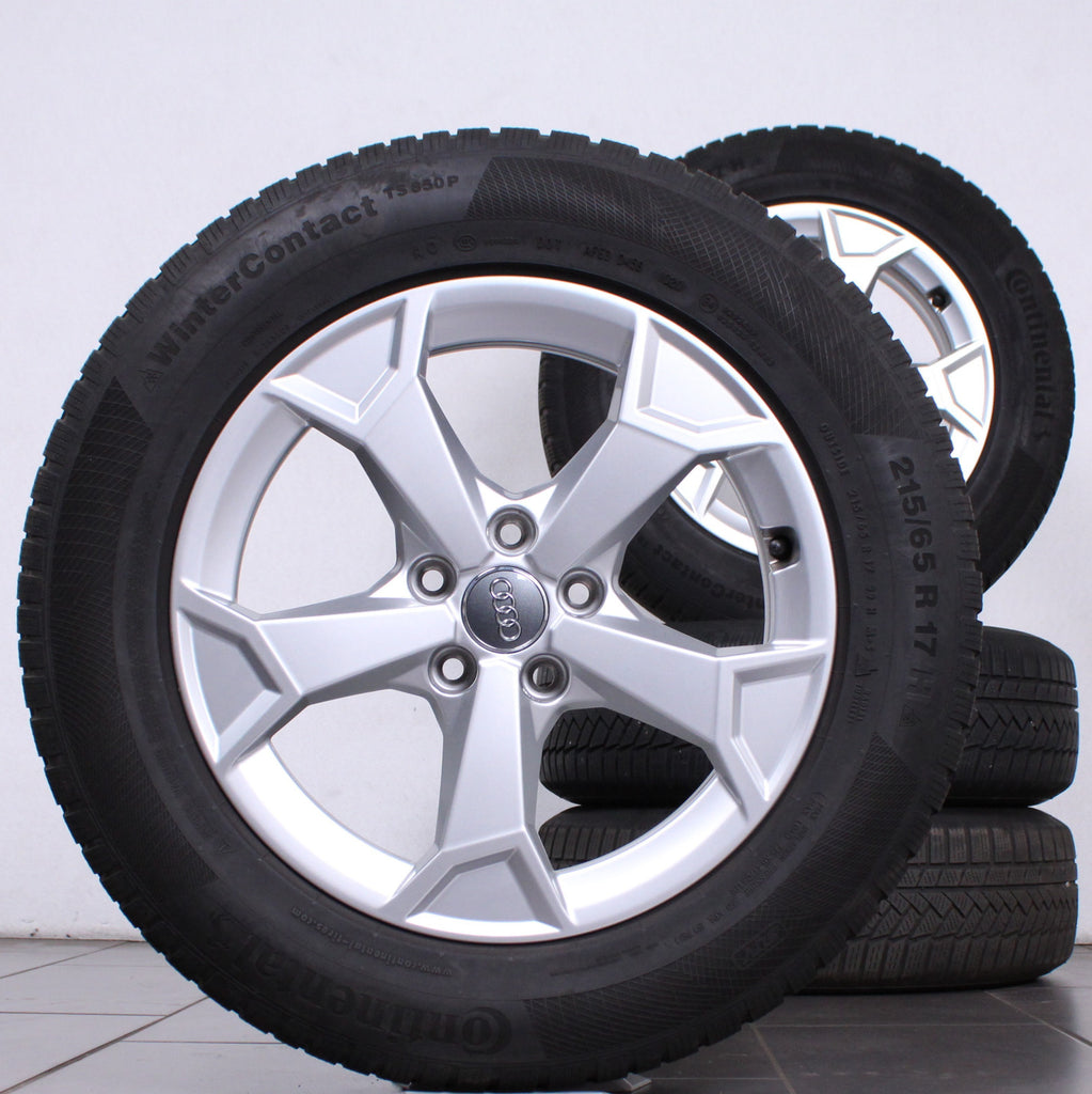 17 Zoll original Audi Q3 F3 II 83A 83A601025AL Alufelgen Winterreifen (53dca)
