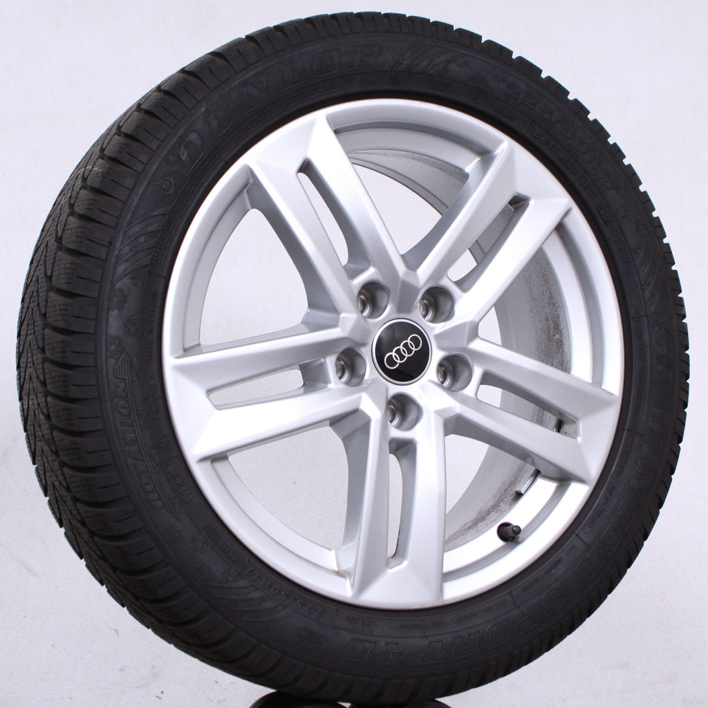 17 Zoll original Audi A4 S4 8W B9 8W0601025P Alufelgen Winterreifen (b24d4)