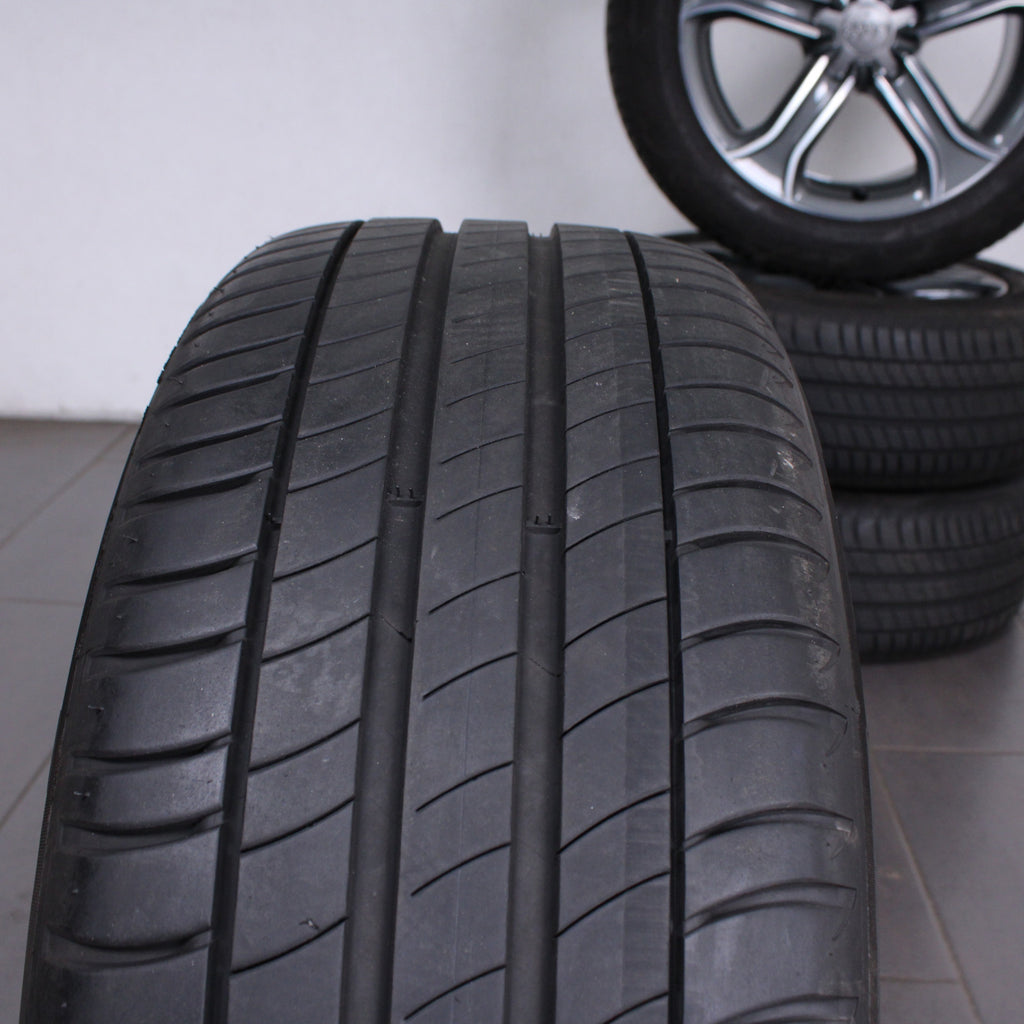 17 Zoll original Audi A5 8T 8T0601025DK Alufelgen Sommerreifen (c732d)