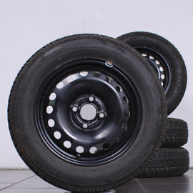 14 original VW UP 1S 1S0601027G Stahlfelgen Winterreifen (fa734)