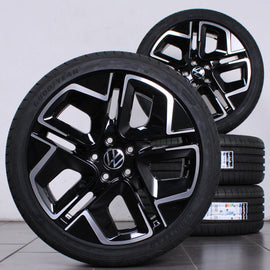 18 Zoll original VW Golf 8 VIII 5H0601025AS York Alufelgen Sommerreifen (58546)