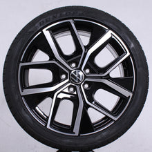Laden Sie das Bild in den Galerie-Viewer, 18 Zoll original VW Golf 8 VIII 5H 5H0601025AR Leeds Alufelgen Sommerreifen (b231f)