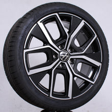 Laden Sie das Bild in den Galerie-Viewer, 18 Zoll original VW Golf 8 VIII 5H 5H0601025AR Leeds Alufelgen Sommerreifen (b231f)